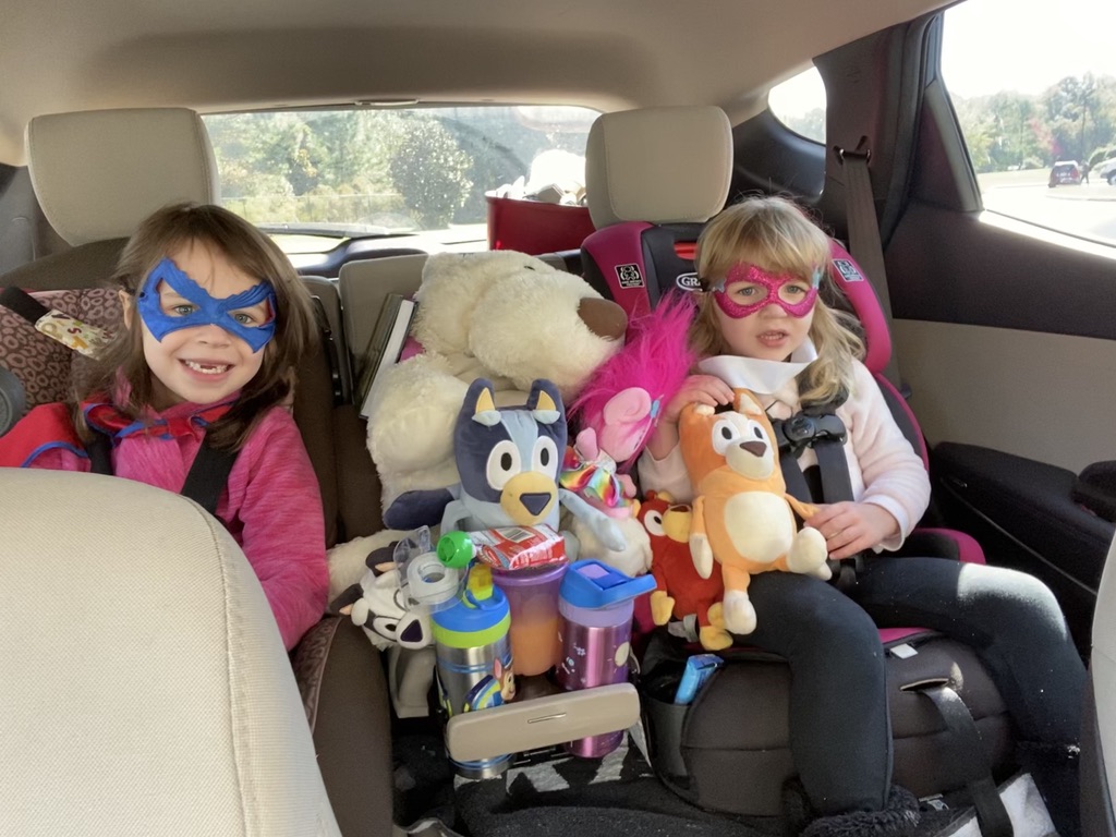 kids with stuffed animals