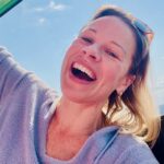 blue sky and sun and loving life